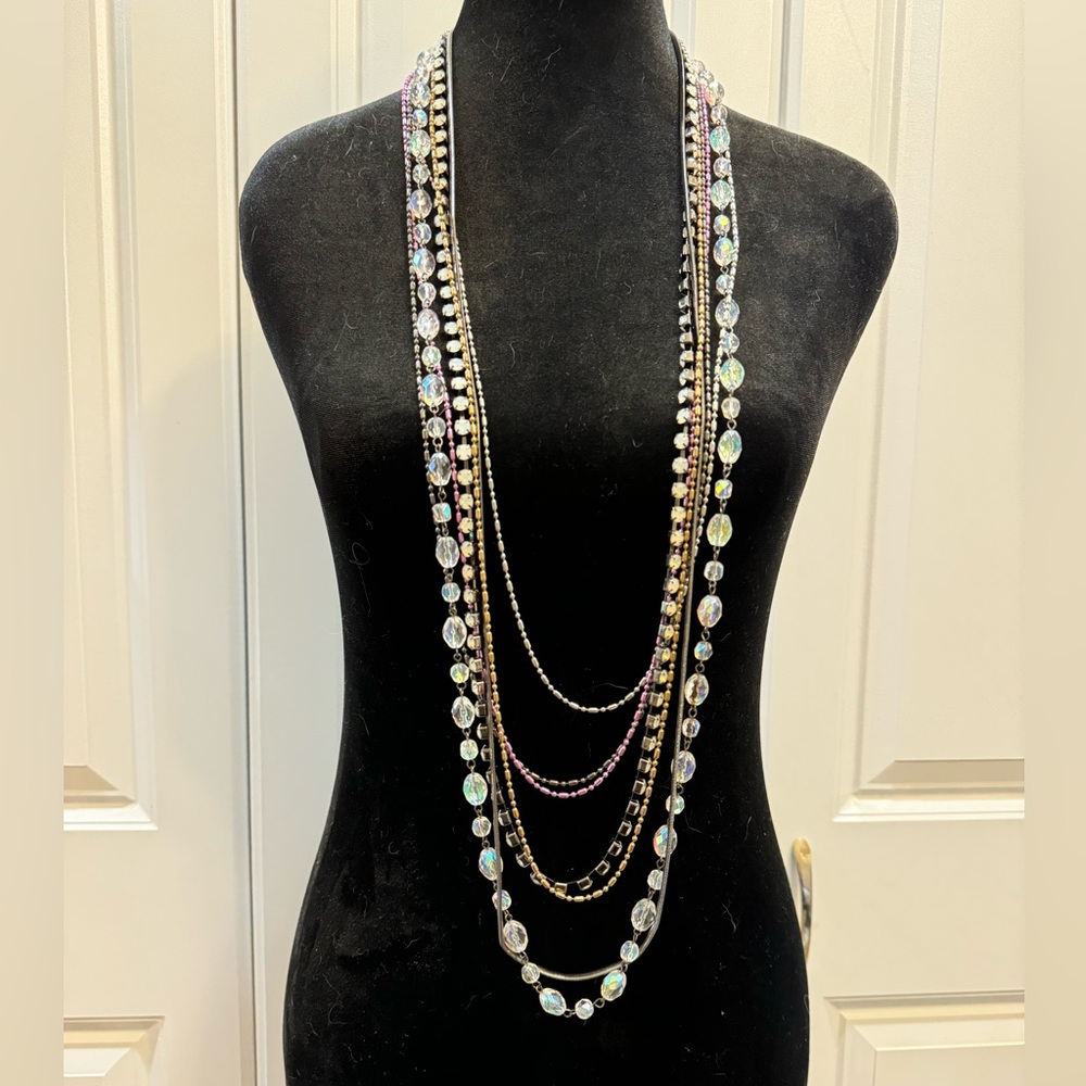 CHICO’S multi-strand necklace